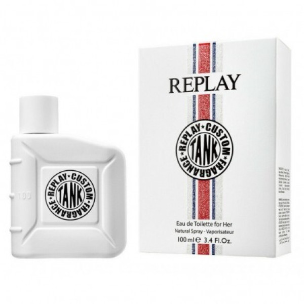 Replay Tank Custom For Her EDT tualetinis vanduo moterims, 30 ml