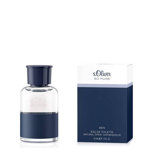 s.Oliver So Pure Men EDT tualetinis vanduo vyrams, 30 ml