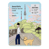 skin79 Seoul Girl`s Beauty Secret Sheet Mask skaistinamoji lakštinė veido kaukė, 20 g