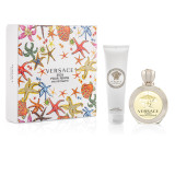 Versace Eros Pour Femme EDT tualetinis vanduo moterims, 100 ml + tělové mléko, 150 ml