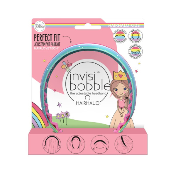 Lankelis plaukams Invisibobble Kids Hairhalo Rainbow Crown, vaikiškas