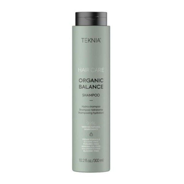 Drėkinamasis šampūnas plaukams Lakme Teknia Organic Balance Shampoo, 300 ml