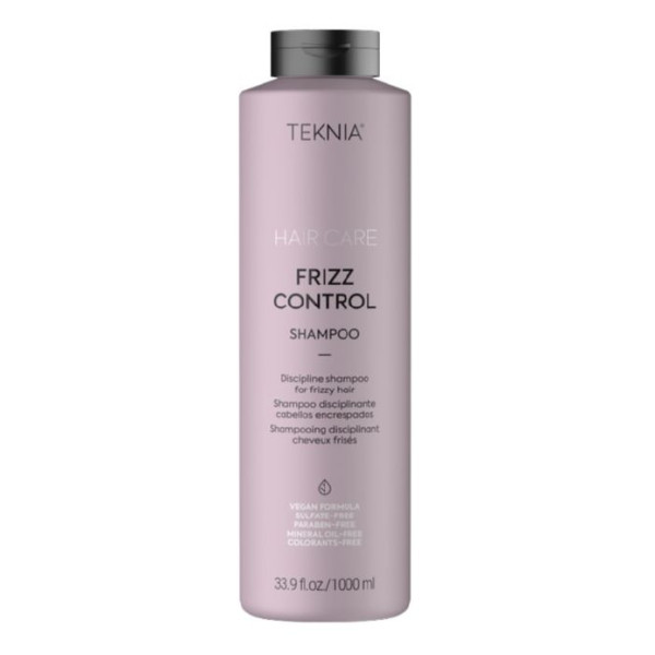 Šampūnas nepaklusniems plaukams Lakme Teknia Frizz Control Shampoo, 1000 ml