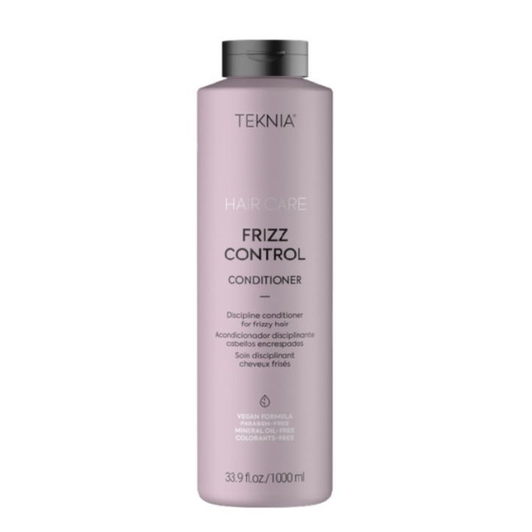 Nenuplaunamas kondicionierius nepaklusniems plaukams Lakme Teknia Frizz Control Conditioner Leave-In, 1000 ml