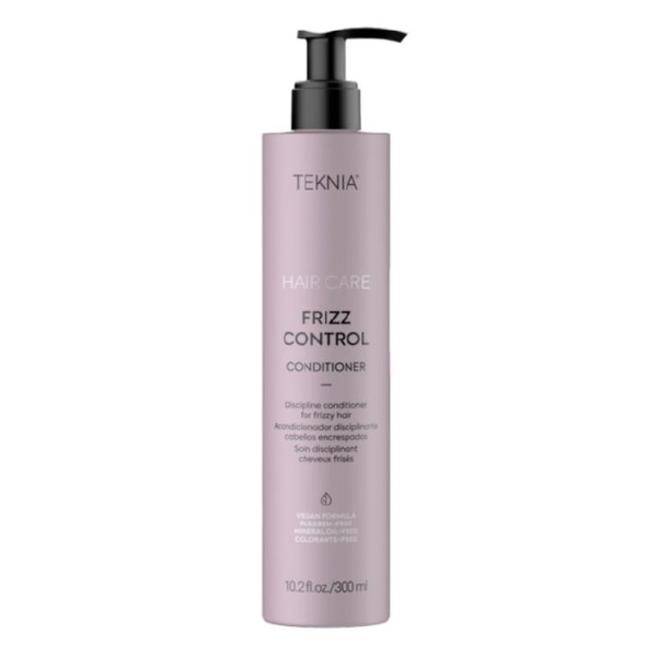 Nenuplaunamas kondicionierius nepaklusniems plaukams Lakme Teknia Frizz Control Conditioner Leave-In, 300 ml