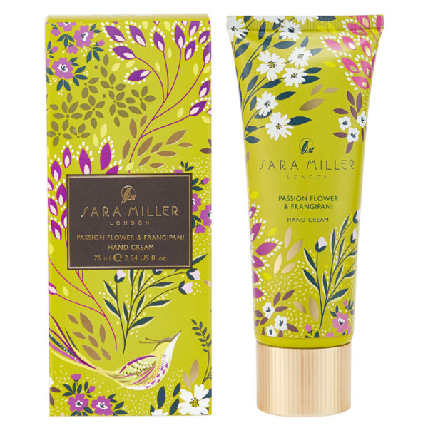 Rankų kremas Heathcote & Ivory Sara Miller Haveli Garden Hand Cream Passion Flower & Frangipani, 75 ml