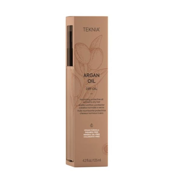 Aliejus plaukams Lakme Teknia Argan Dry Oil, lengvos tekstūros, neapsunkina plaukų, 125 ml