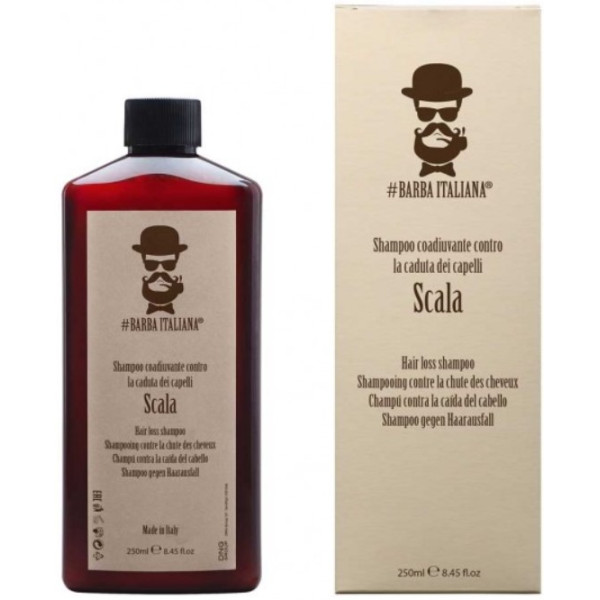 Barba Italiana Scala šampūnas nuo plaukų slinkimo, 250 ml