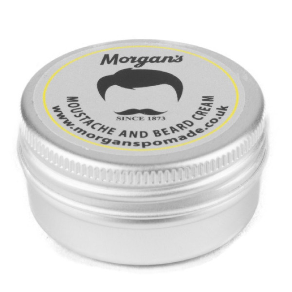 Barzdos ir ūsų kremas Morgan's Pomade Moustache & Beard Cream, 15 ml