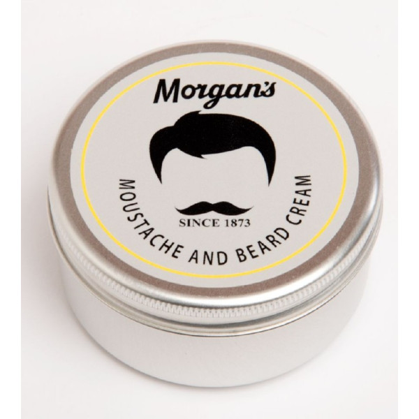 Barzdos ir ūsų kremas Morgan's Pomade Moustache & Beard Cream, 75 ml