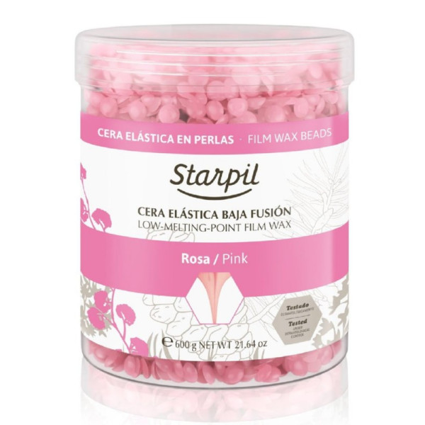 Depiliacinis vaškas granulėmis Starpil Pink, rožinis, 600 g