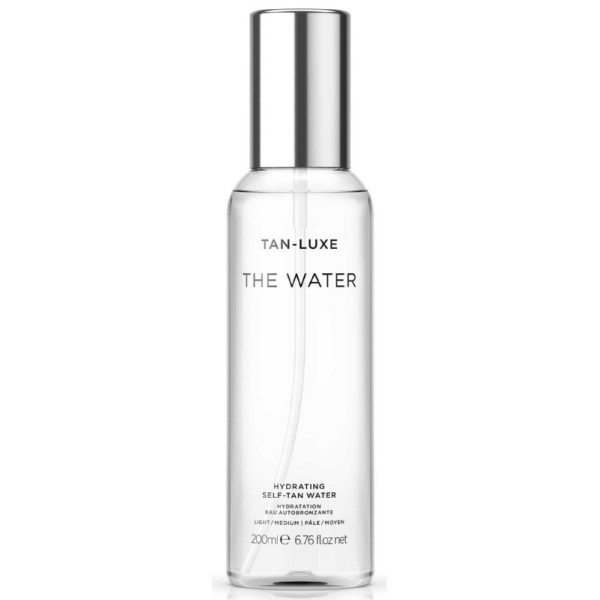 Drėkinamasis savaiminio įdegio vanduo Tan-Luxe The Water Self-Tan Light / Medium, 200 ml