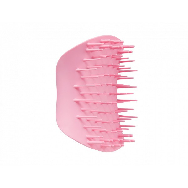 Galvos odos masažinis šepetys Tangle Teezer The Scalp Exfoliator & Massager, Pretty Pink, masažuoja galvos odą