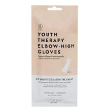Kaukė rankoms Voesh Youth Therapy Elbow High Gloves, su taukmedžio sviestu ir niacinamidu, 1 pora pirštinių iki alkūnių