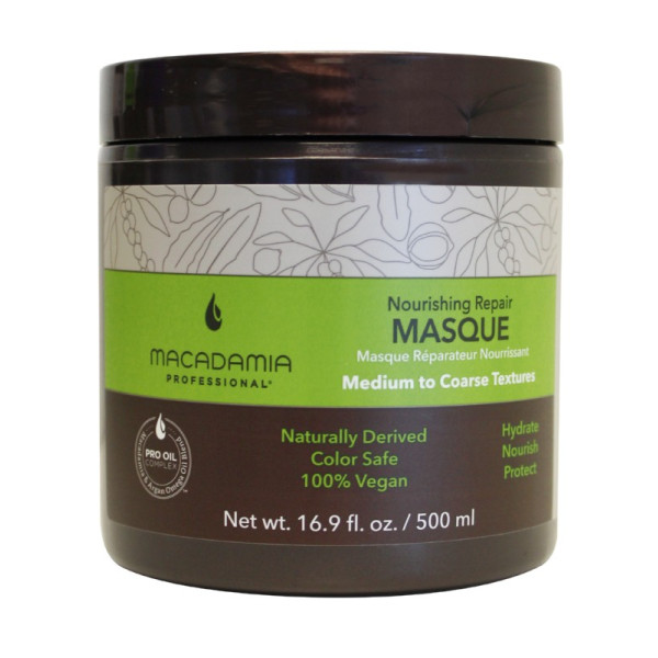 Macadamia Nourishing Repair Masque maitinamoji, drėkinamoji kaukė sausiems plaukams, 500 ml