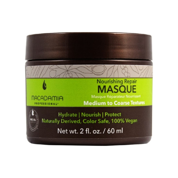 Macadamia Nourishing Repair Masque maitinamoji, drėkinamoji kaukė sausiems plaukams, 60 ml