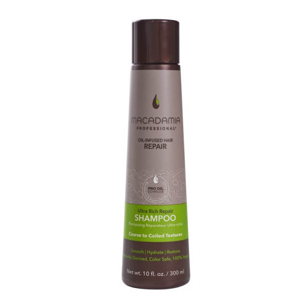 Macadamia Ultra Rich Repair Shampoo ypač drėkinamasis šampūnas sausiems, pažeistiems plaukams, 300 ml