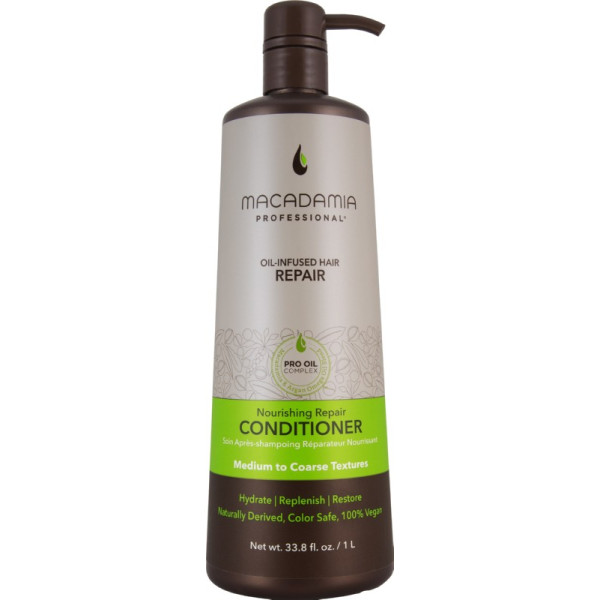 Maitinamasis, drėkinamasis kondicionierius sausiems plaukams Macadamia Nourishing Repair Conditioner, 1000 ml