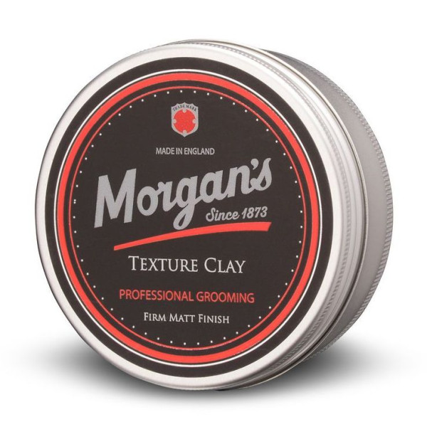Molis plaukų formavimui Morgan's Pomade Styling Texture Clay, stiprios fiksacijos, matinis, 15 ml