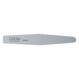 Osom Professional Diamond Shape EB17756180240 dildė nagams, zebra, 180/240, 1 vnt, 1/25