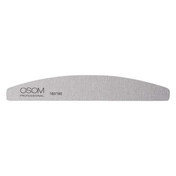 Osom Professional EB179228180180 Quality Half Moon Shape dildė nagams, zebra, 180/180, 1 vnt, 1/25