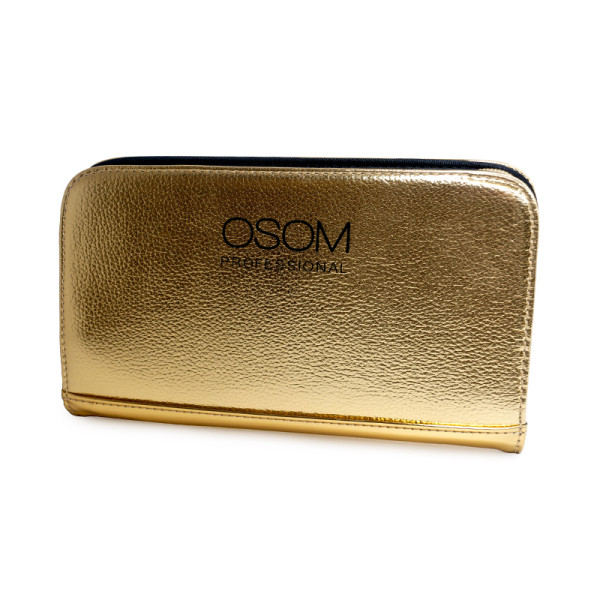 Osom Professional Gold Scissor Case OSOMCASEGOLD dėklas žirklėms, aukso spalvos, 4 žirklėms