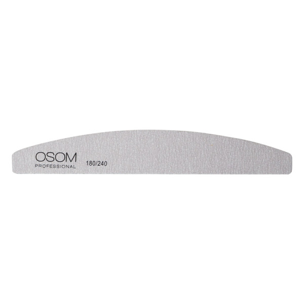 Osom Professional, Half Moon Shape SE179J228240180 dildė nagų poliravimui, 240/180, 1 vnt, 1/12