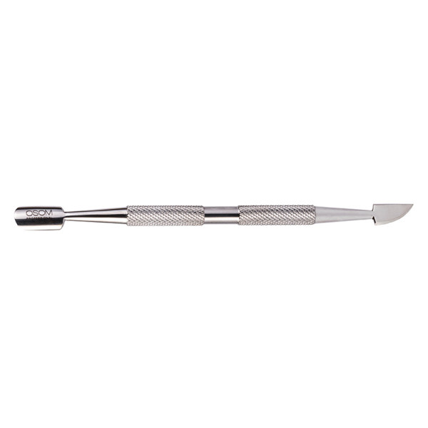 OSOM Professional Stainless Steel Cuticle Pusher OSOMPP10 odelių atstūmėjas profesionaliam naudojimui, 125 mm