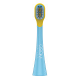 Pakaitinis antgalis vaikiškam dantų šepetėliui OSOM Oral Care Kids K6XBLUE, mėlynos spalvos