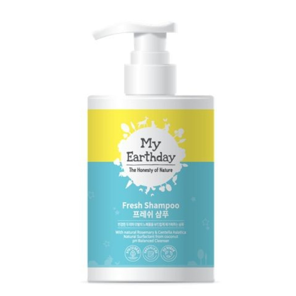 Plaukų šampūnas vaikams My Earthday Fresh Shampoo, 300 ml