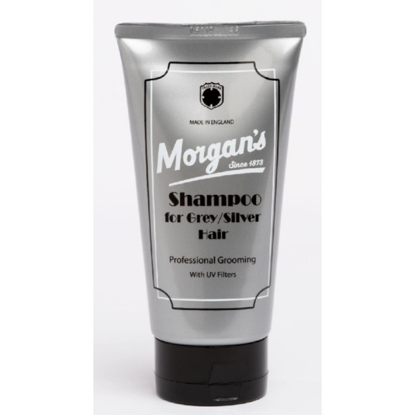 Šampūnas žiliems plaukams Morgan's Pomade Shampoo for Silver Hair, skirtas vyrams, 150 ml