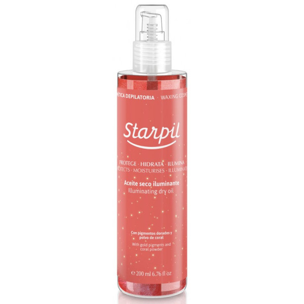 Starpil Illuminating Dry Oil drėkinantis aliejus po depiliacijos, 200 ml