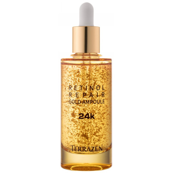 Terrazen Retinol Repair Gold Ampoule stangrinantis serumas  brandžiai veido odai, 50 ml