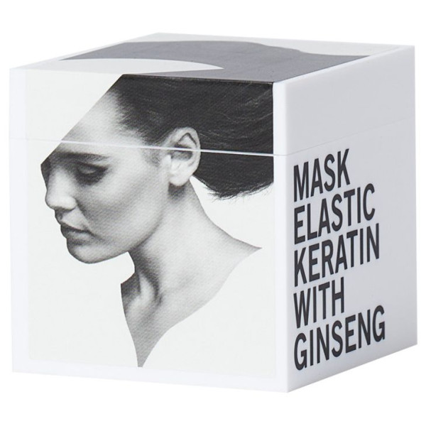 Trendy Hair ELASTIC Keratin & Ginseng Mask atkuriamoji kaukė plaukams su keratinu ir ženšeniu, 220 ml