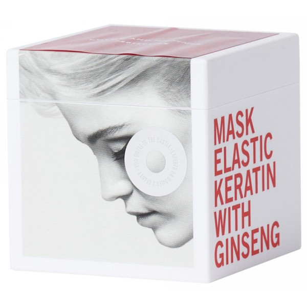 Trendy Hair SHIKISO Keratin & Ginseng Mask kaukė dažytiems plaukams su keratinu ir ženšeniu, 500 ml