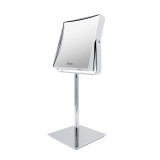 Veidrodis ant kojelės Be Osom Double Sided Table Top Mirror, chromuotas, 1X ir 5X, dydis 155 x 155 mm