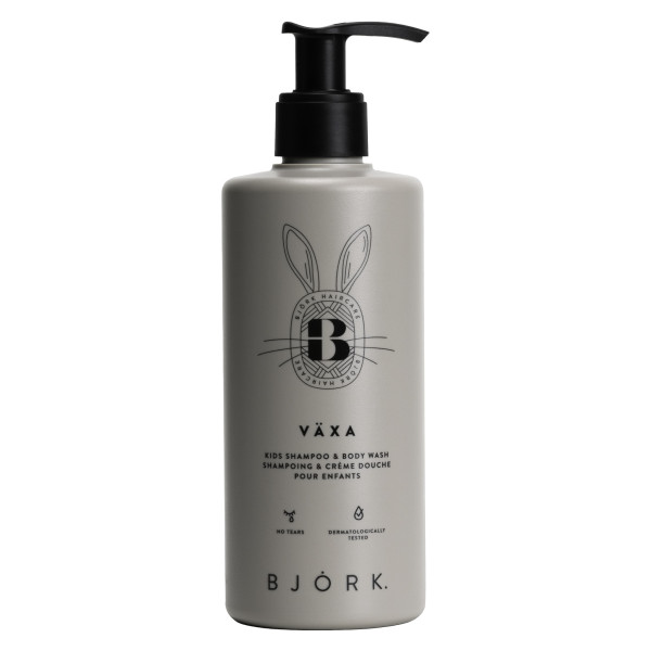 Bjork Vaxa Kids Shower Gel & Shampoo 2-In-1, 300 ml Bjork Vaxa Kids Shower Gel & Shampoo 2-In-1, 300 ml