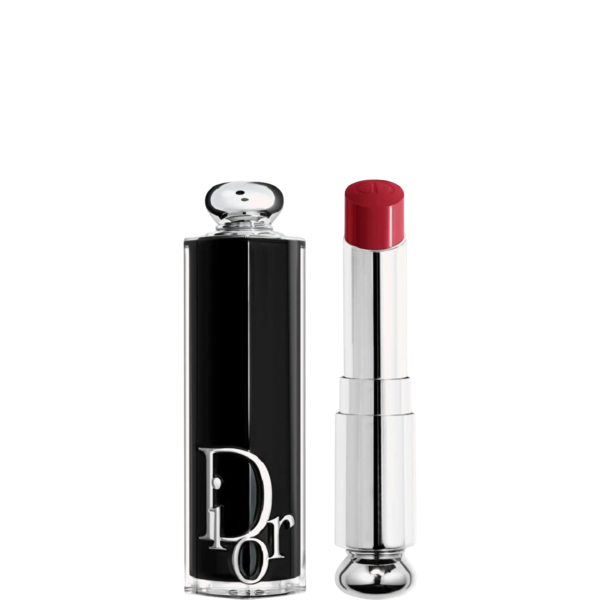 Christian Dior Addict Shine Cream Lipstick 827 Red Heart Refillable 3.2 g