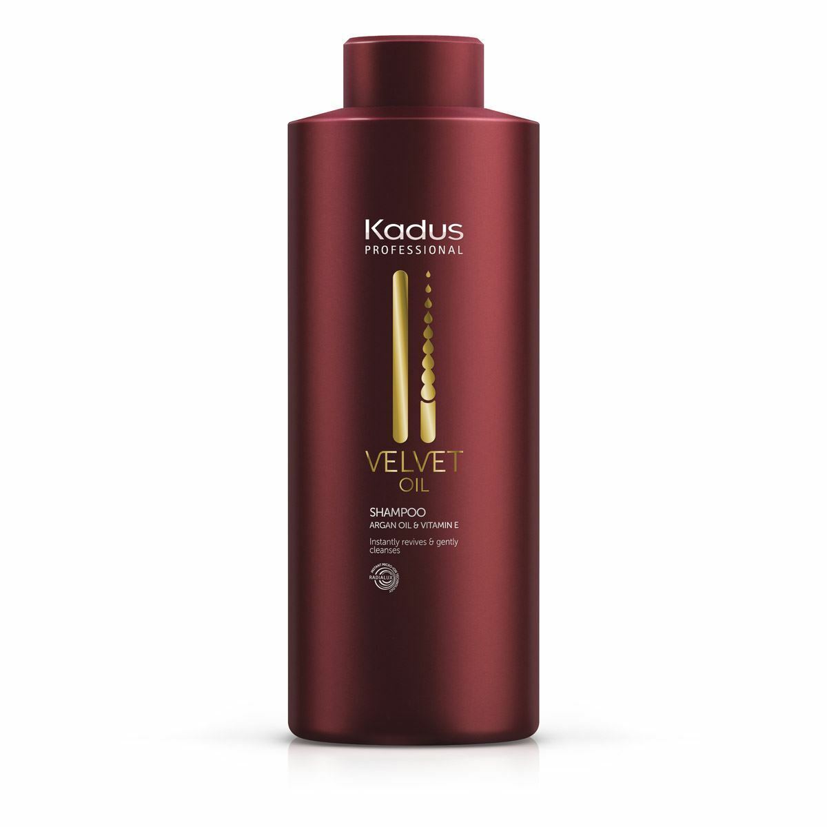 Kadus Professional Velvet Oil Hair Shampoo For Smoothening, 1000 ml