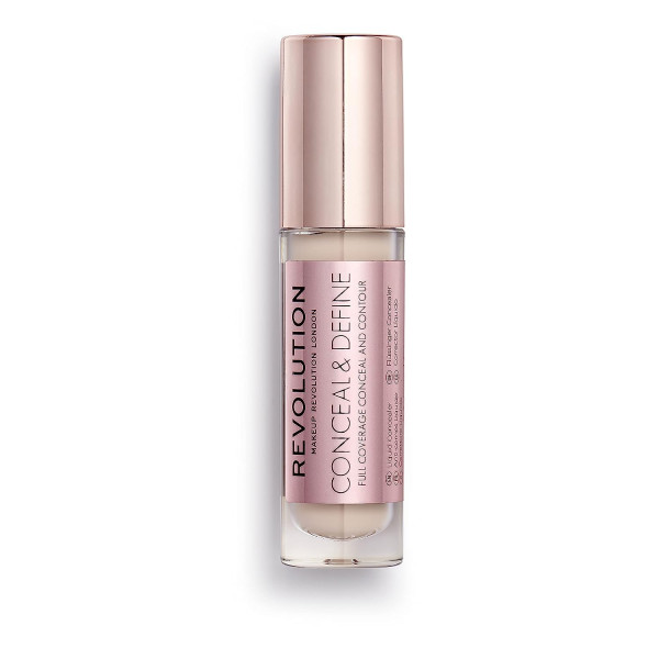 Makeup Revolution Conceal & Define Corrective Liquid Concealer C1, 4 g Makeup Revolution Conceal & Define Corrective Liquid Concealer C1, 4 g
