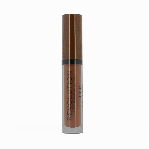 Makeup Revolution Sheer Brillant Vegan Lip Gloss 123 Brunch 3.5 ml