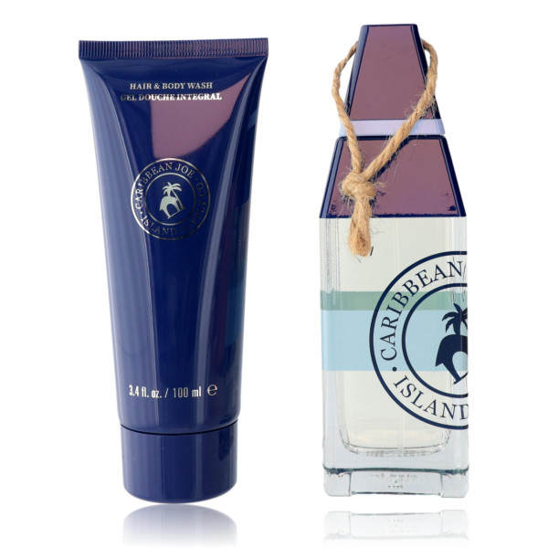 Set Caribbean Joe: Island Supply Azure Sails Eau De Toilette For Men, 125 ml + Island Supply Azure Sails Shower Gel & Shampoo 2-In-1, 100 ml Set Caribbean Joe: Island Supply Azure Sails Eau De Toilette For Men, 125 ml + Island Supply Azure Sails Shower Gel & Shampoo 2-In-1, 100 ml