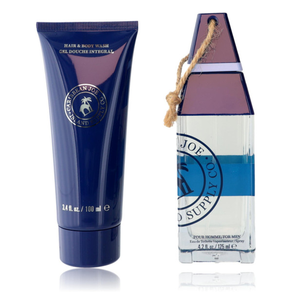 Set Caribbean Joe: Island Supply Sapphire Sands Eau De Toilette For Men, 125 ml + Island Supply Sapphire Sands Shower Gel & Shampoo 2-In-1, 100 ml Set Caribbean Joe: Island Supply Sapphire Sands Eau De Toilette For Men, 125 ml + Island Supply Sapphire Sands Shower Gel & Shampoo 2-In-1, 100 ml