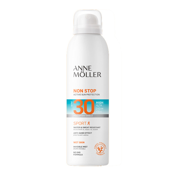 Anne Möller Non Stop Invisible Body Mist SPF 30 apsauginė kūno dulksna nuo saulės, 150 ml