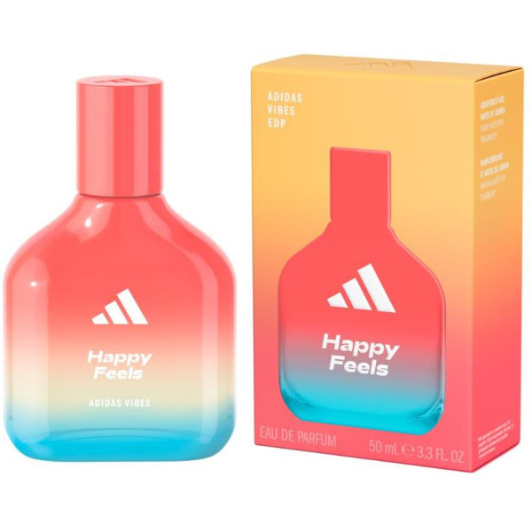 Adidas Vibes Happy Feels EDP parfumuotas vanduo unisex, 50 ml Adidas Vibes Happy Feels EDP parfumuotas vanduo unisex, 50 ml