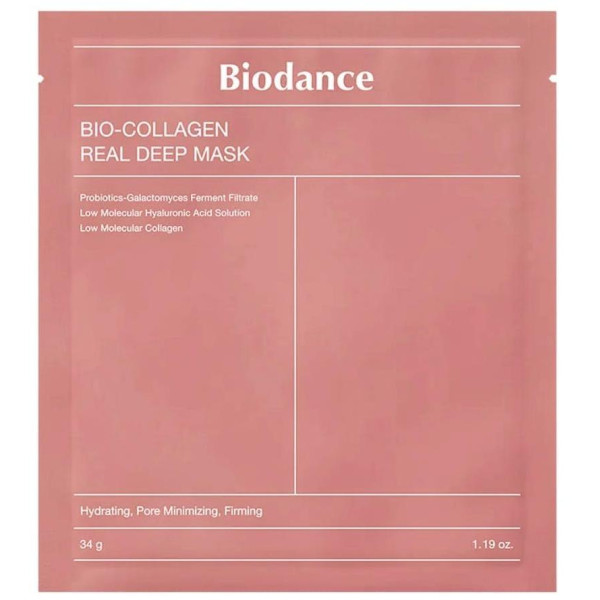 Biodance Bio-Collagen Real Deep Mask hidrogelinė veido kaukė su kolagenu, 34 g Biodance Bio-Collagen Real Deep Mask hidrogelinė veido kaukė su kolagenu, 34 g