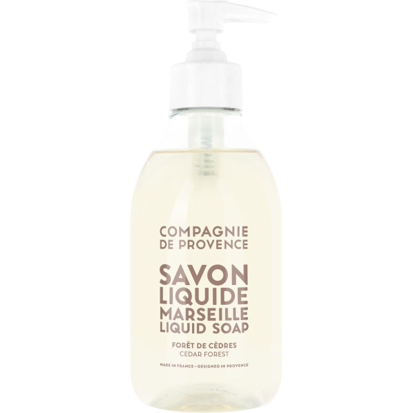 Compagnie De Provence Liquid Marseille Soap Cedar Forest skystas muilas, 300 ml