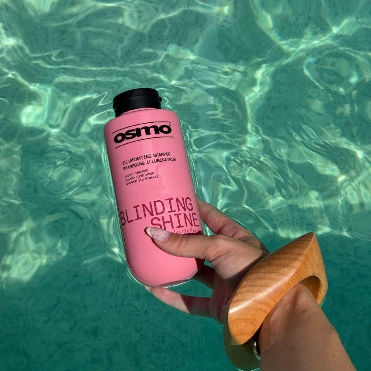 OSMO Blinding Shine Shampoo šampūnas plaukams, 400 ml