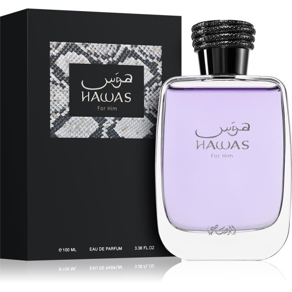 Rasasi Hawas For Him EDP parfumuotas vanduo vyrams, 100 ml Rasasi Hawas For Him EDP parfumuotas vanduo vyrams, 100 ml