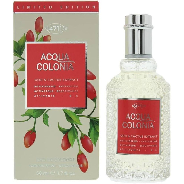 4711 Acqua Colonia Goji & Cactus EDC odekolonas unisex, 50 ml